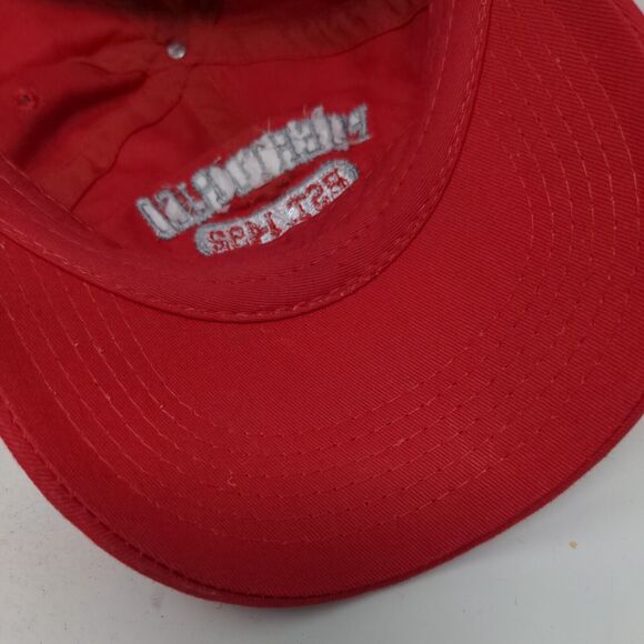 Puerto Rico Caribbean Paradise Slideback Hat Red One Size Embroidered - Picture 7 of 8